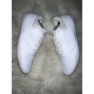 Nike All-White Athletic Cheer Sneakers